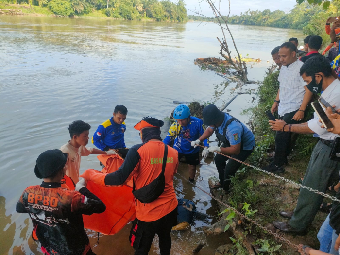 Setelah 3 Hari Pencarian, Pria 62 Tahun Ditemukan Meninggal di Sungai Kampar