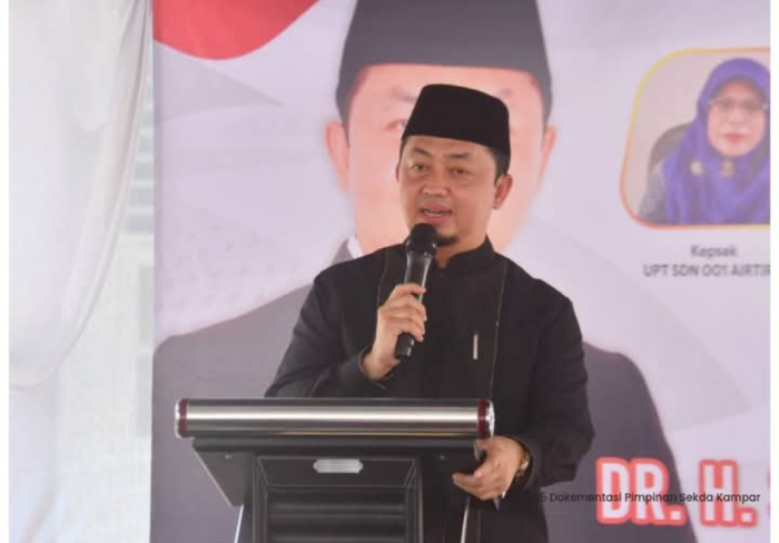 Anggota DPR RI Syahrul Aidi Komit Perjuangkan Dana Pusat Untuk Renovasi Sekolah